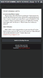 Mobile Screenshot of kad-performingarts.com
